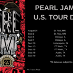 Pearl Jam 2023 Tour Announcement
